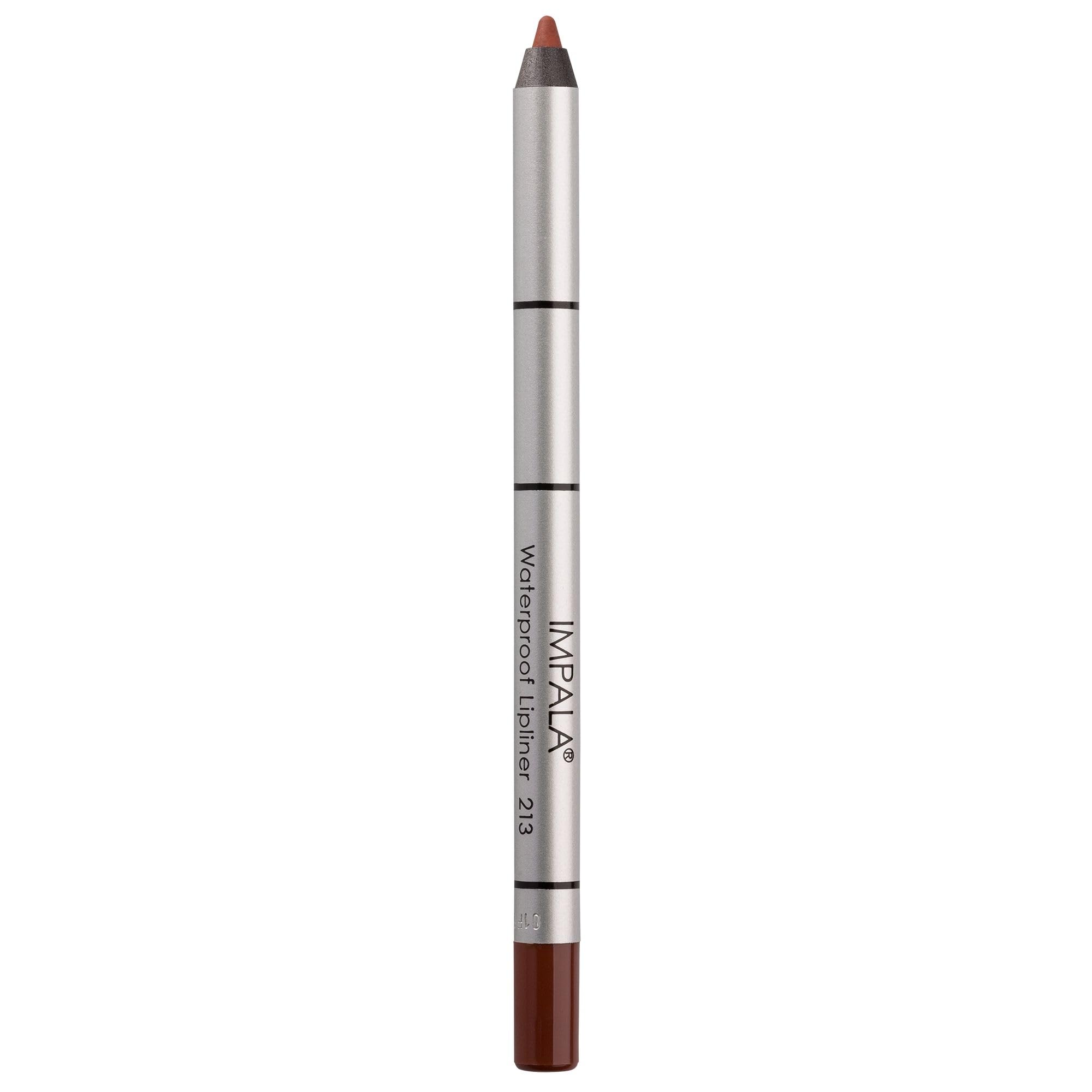 IMPALA | Lápiz de Labios Cremoso Waterproof Color Marrón 213 | Perfilador de Labios Permanente | Lápiz Labial Resistente al Agua | Delineador de Labios Larga Duración | Efecto voluminizador