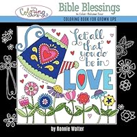 The Coloring Cafe-Volume Four-Bible Blessings to Color 0996829105 Book Cover