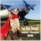 2026 Calendar, 2026 Wall Calendar, Cool Dog Calendar...