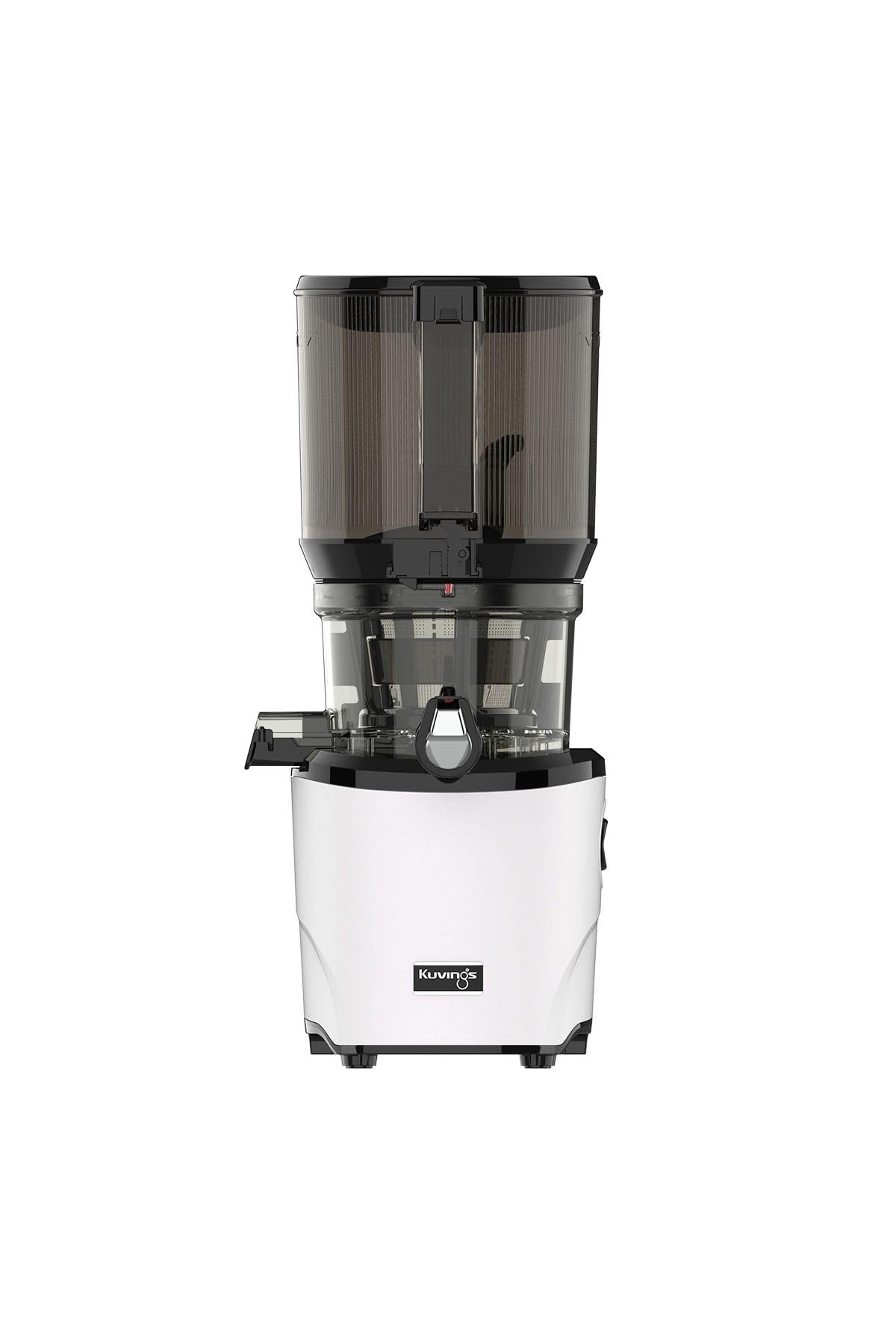 Kuvings AUTO10S - Exprimidor lento de fácil cuidado con capacidad de 3 litros y motor de 200 W, ideal para frutas, verduras y batidos (Matt White)