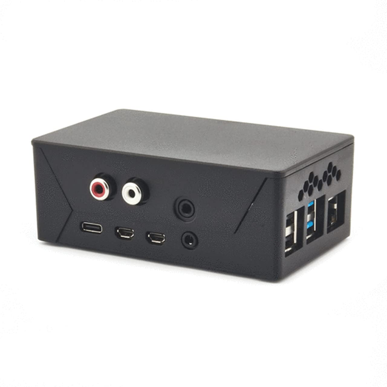 Highpi Alloy Steel Pro Case For Iqaudio Dac+ For Raspberry Pi 4
