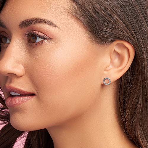 PANDORA Forever Stud Earrings - Great Gift for Her - Stunning Women's Earrings - Sterling Silver & Cubic Zirconia2