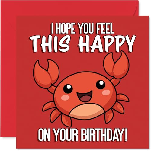 Carte anniversaire amusante, Débordante de joie