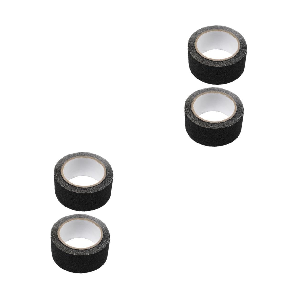 Cabilock 2 Set Nastro Antiscivolo Anti Slip Scala Nastro -skid Strisce Di Trazione Non Skid Fare Un Passo Presa Per Le Scale Grip Pavimento Passi Nero Pvc 2 * 2