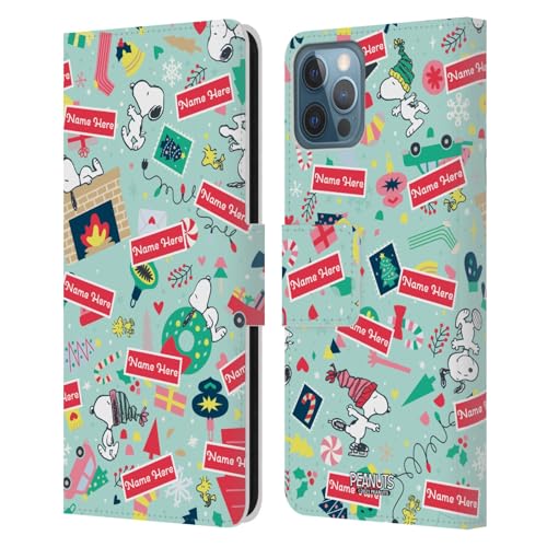 Coque Peanuts iPhone 12 personnalisée en cuir un cadeau de Noël idéal