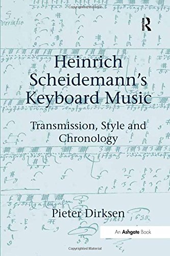 Heinrich Scheidemann's Keyboard Music livre de musicologie pour l'étude des partitions
