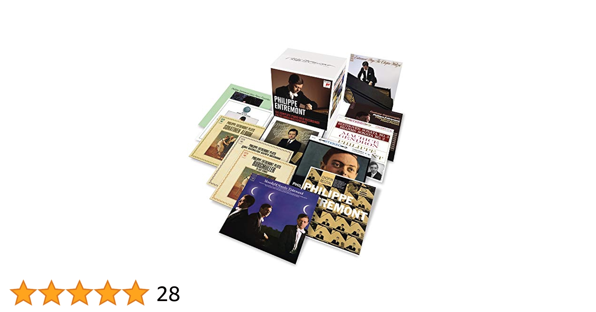 クラシック Entremont, Philippe Complete Piano Solo Various Artists - Complete Piano Solo Recordings - Amazon