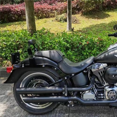 Dossier passager détachable custom Softail Cross Bones CVO - 3