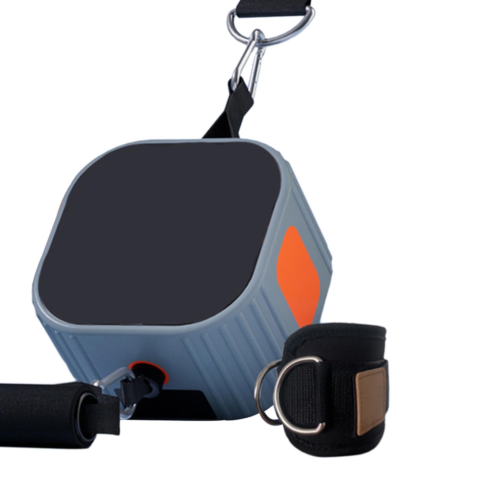 Enakshi (LABEL) Creations Strength Trainer Adjustable Resistance Machine for Workout Exercise Home Gym Orange GraySporting Goods|Fitness Running & Yoga|Strength Training| Strength Training