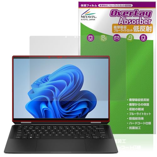 �~���r�b�N�X HP Spectre x360 14-eu0000 �V���[�Y �Ή� �ی� �t�B���� �Ռ��z�� �ᔽ�� �R�� �h�w�� �h�C�A ���{��