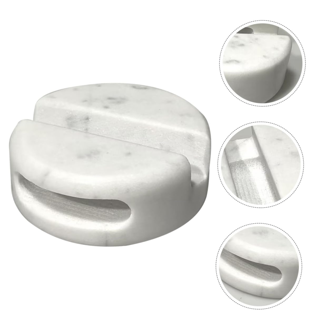 SHINEOFI Supporto Per Telefono Da Scrivania in Marmo Supporto Per Telefono E Tablet Da Usare Sul Letto O Sul Divano