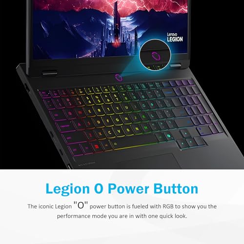Image of Lenovo Legion 5 Gaming Laptop, 15.3 inch OLED WQXGA 165HZ IPS Display, AMD Ryzen AI 9 465 Laptop Computer, NVIDIA GeForce RTX 5070, 32GB DDR5 1TB SSD, RGB Backlit, Wi-Fi 7, Copilot Key, Windows 11 Pro