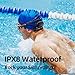 Tayogo Rock PRO W24 Swimming Headphones – Bone Conduction Waterproof Headphones for Swimming, 4-in-1 MP3 Player 32GB, Bluetooth 5.4, FM Radio, Compatible with T6 Transmitter for Underwater Music