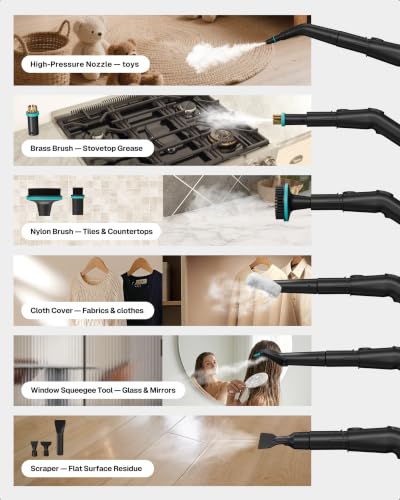  Steam Cleaner 1.9 Qt Tank - image 4