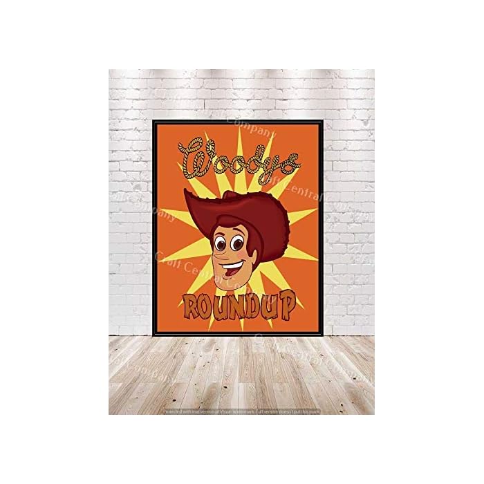 Buy Woodys Roundup Poster Disney Poster Vintage Toy Story Poster Disney Attraction Posters Magic