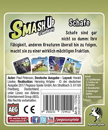 Pegasus Spiele 17276 G Smash Up Pecore Set