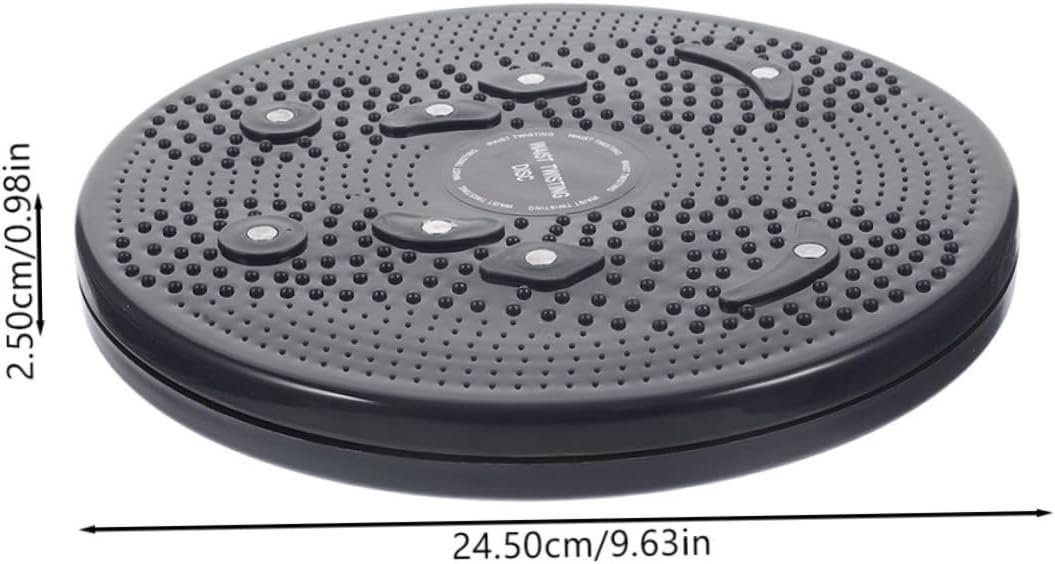 2pcs Portable Waist Twisting Disc for Indoor Fitness Lightweight Balance Board for Waist Shaping Core Abdominal Exercise Improves Coordination and Balance Compact Home Workout