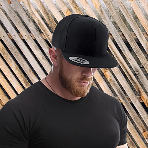 Image of Oversize XXL Structured Blank Flatbill Snapback Cap