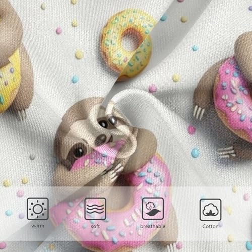 Toddler Underwear Floral 2t Cotton Cute Panties Girl Stylish Briefs Underpants Cute Sloths Donuts Icing Sprinkles3