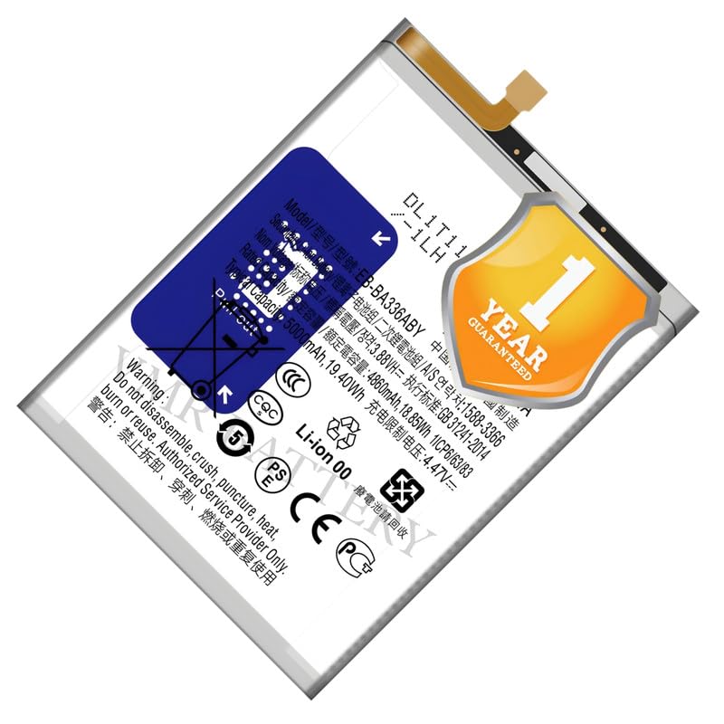 Image of Original EB-BA336ABY Battery Compatible for Samsung Galaxy A53 5G - (5000mAh) - 1 Year Warranty K7