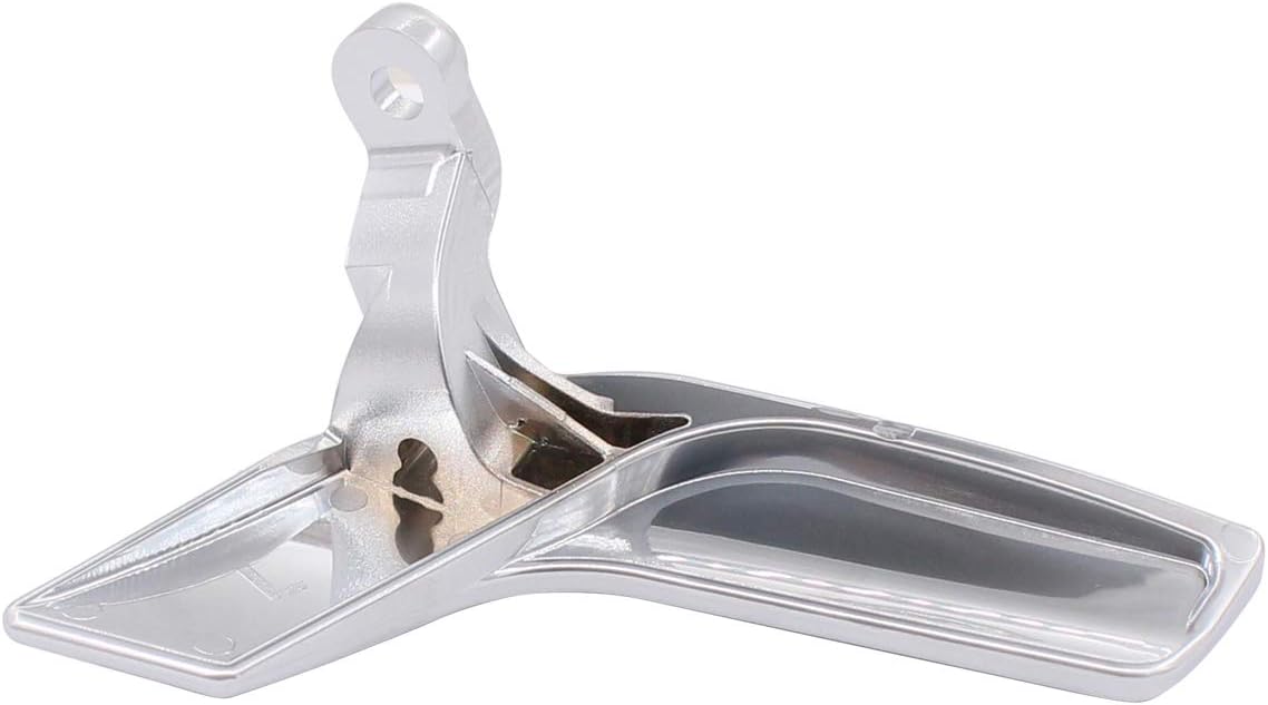 MOTOKU Matte Left Silver Driver Inside Inner Interior Door Handle Repair Kit for Mercedes W204 X 204 GLK250 GLK300 GLK350 W204 C230 C250 C350 C63 AMG (2008-2015)
