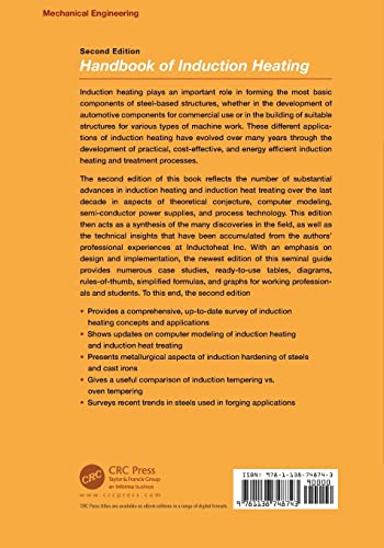 Handbook Of Induction Heating (Manufacturing Engineering And Materials Processing) #TOP1