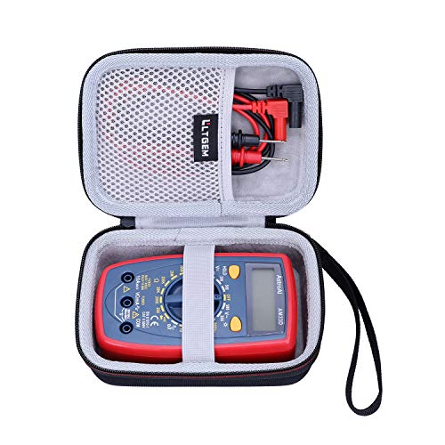 LTGEM Hard Case for AstroAI Digital Multimeter with Ohm Volt Amp and Diode Voltage Tester Meter -Inter size 5.51 x 3.54 x 1.42 Inch