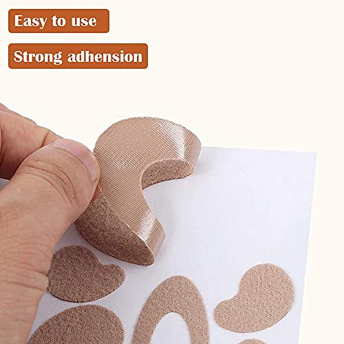 110 Pieces Moleskin For Feet Blisters Moleskin Tape Anti-Wear Heels Stickers Blister Prevention Pads For Shoes Hiking 11 Shapes 10Sets #TOP1