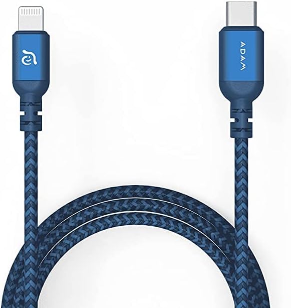 Adam Elements PeAk II C120B USB-C to Lightning Cable Blue