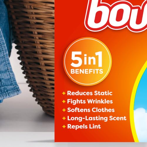Bounce Dryer Sheets, 330 Count, Outdoor Fresh Scent, Reduces Static & Softens - image 7