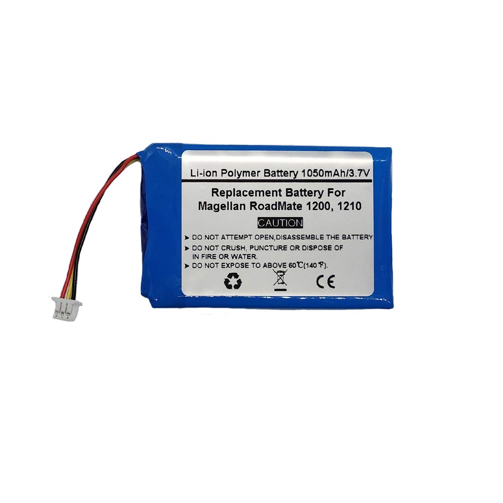 Starnovo 3.7V/1050mAh Replacement GPS Navigator Battery for Magellan RoadMate 1200, RoadMate 1210?384.00015.005