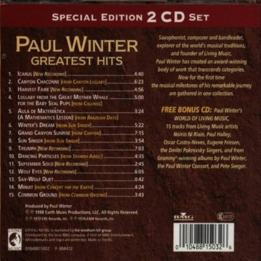 Paul Winter Consort CD まとめセット Paul Winter Consort CD まとめセット Paul Winter Consort CD