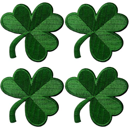 【4 PCS Large Size】 St Patricks Day Iron On...