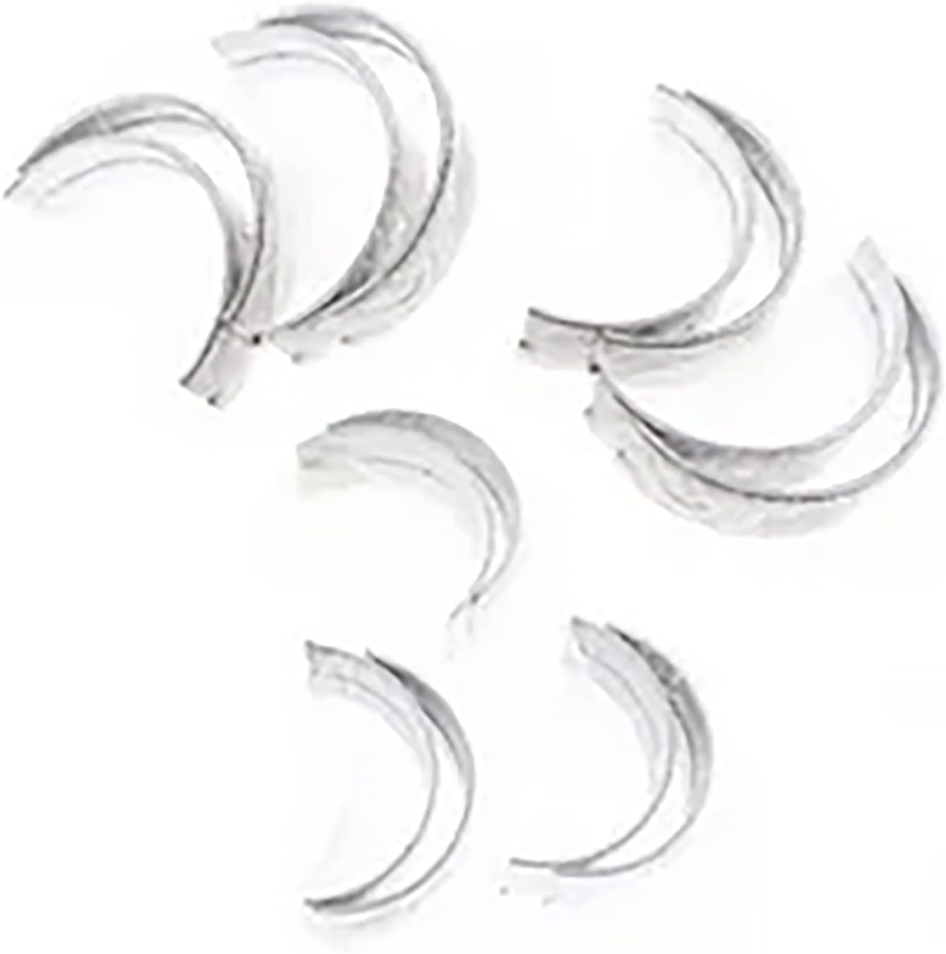 FridayParts 1 Set STD Main Bearings & Con Rod Bearings Compatible for Shibaura Engine S773 New Holland Tractor TZ25DA Replacement