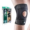 OPPO RK102 Adjustable Knee Brace with Stays Breathable Neoprene Support for Knee Injury Recovery & Arthritis Pain Relief For Running, Hiking, Workout, Tennis One Size for Men & Women (1 Pack)