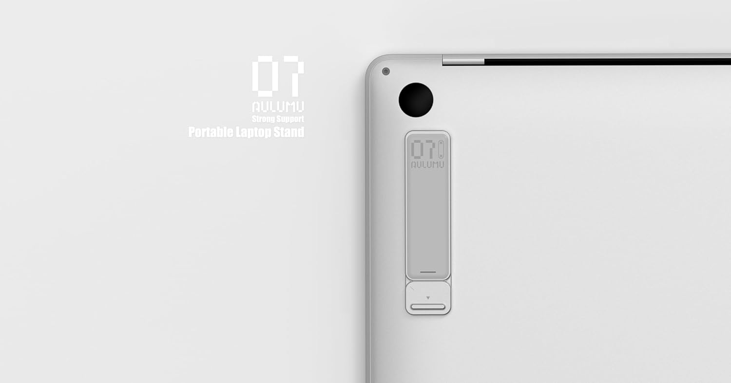 Aulumu G07 Pop Up Leg Stand | Super Portable Cooling Laptop Stand | Ergonomic Laptop Riser Lift for Desk for MacBook, All Laptops, Tablets, 8-20'', Silver 9 51netKDs0BL. SL1500