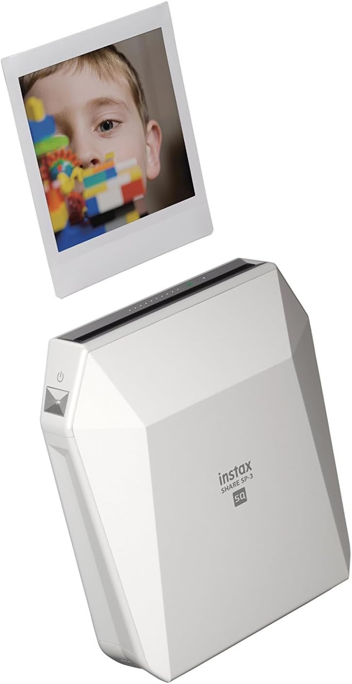 Fujifilm Instax Share Sp-3 Stampante Portatile per Foto, Bianco