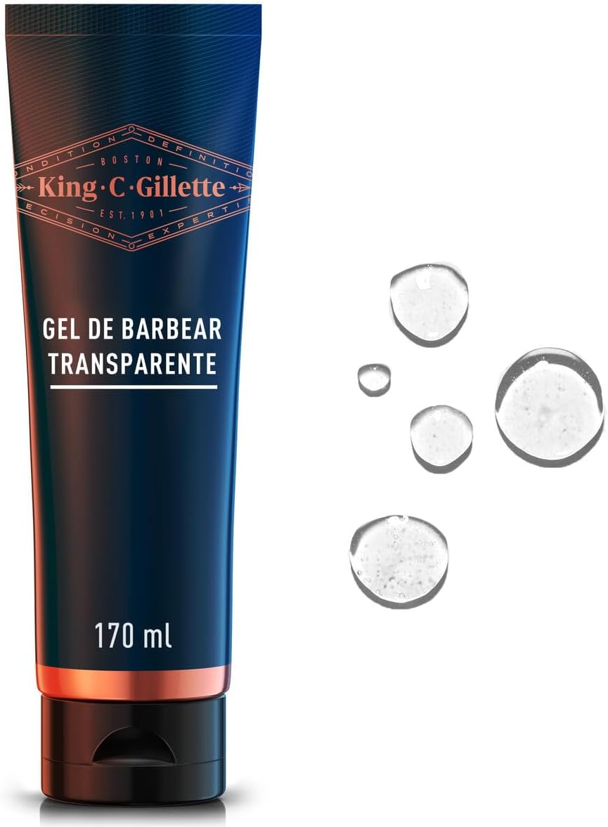 Avaliação Gel De Barbear Transparente King C. Gillette - 170Ml 1