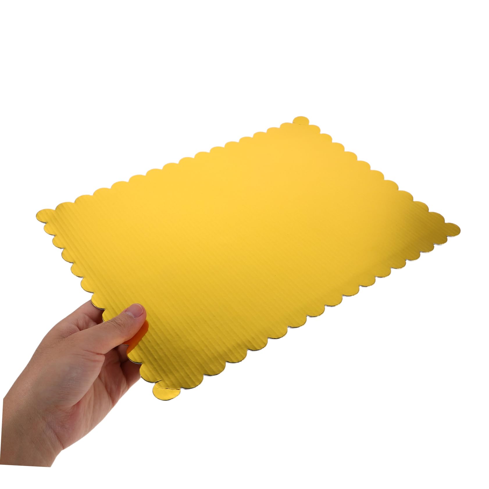 Cabilock 20pièces à Gâteaux Rectangulaires Carton Ondulé Base De Gâteau pour Gâteaux Feuille Support De Pâtisserie Jetable