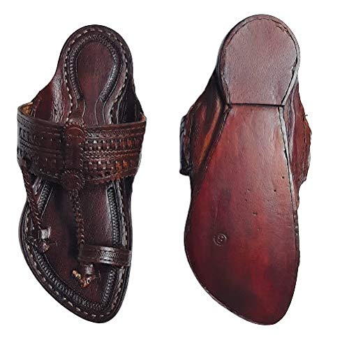 qadumi Kolhapuri Chappal for Mens MK73_-picture-9