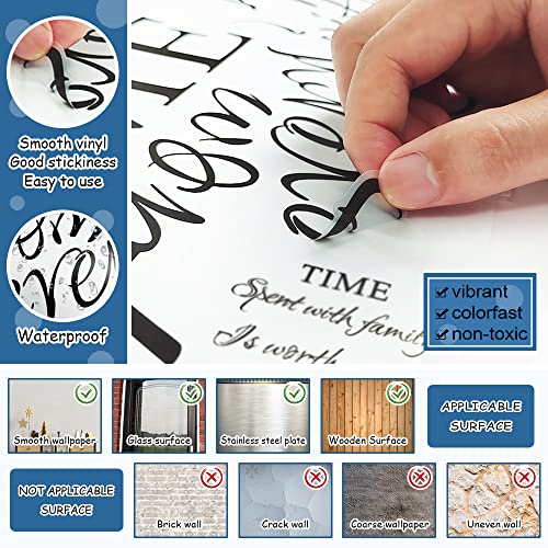 Moharwall Christmas Tree Stickers Decor Winter Snow Large Wall Decals Merry Christmas Window Cling Quotes Star Vinyl Art Decoration #TOP4