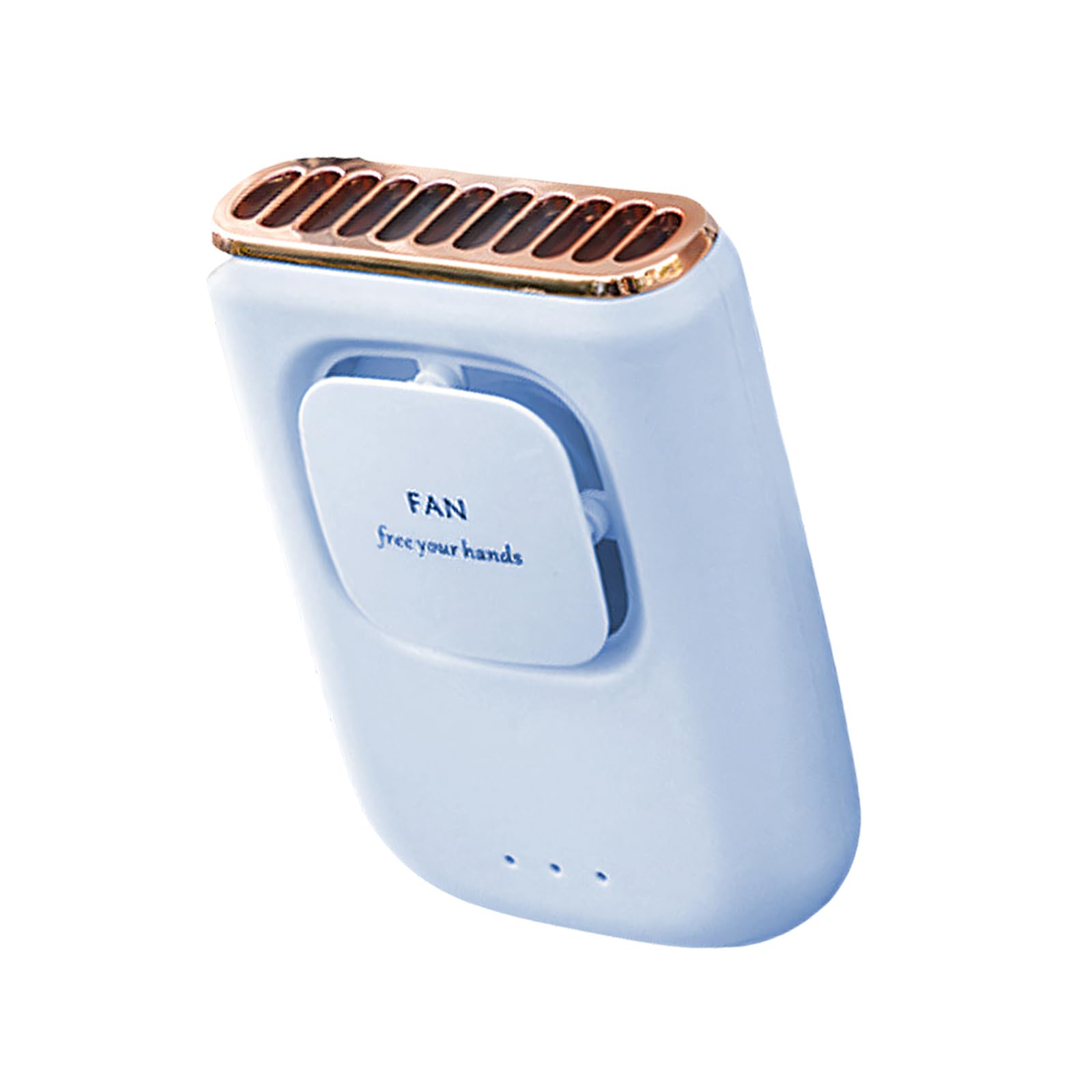 MURYE Portable Wearable Fan with Semiconductor Cooling Technology Neck Hanging Fan Texture Long Service Battery Life Season Cooling