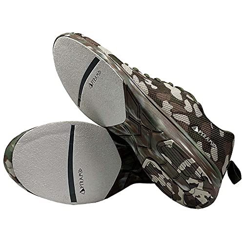 Image of Pyramid Men's Path Lite Seamless Mesh Bowling Shoes - Lightweight Seamless Design, Athletic Fit, Breathable Knit Upper, Universal Slide Soles