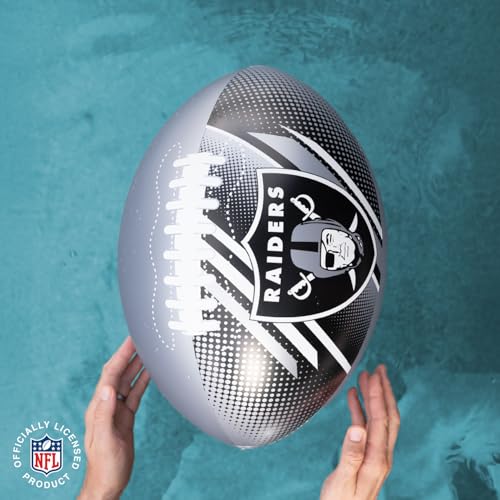 Image of BigMouth 18 inch Inflatable Pool Football Officially Licensed NFL Fan Gear Merchandise Beach Ball Games for Adults and Teens