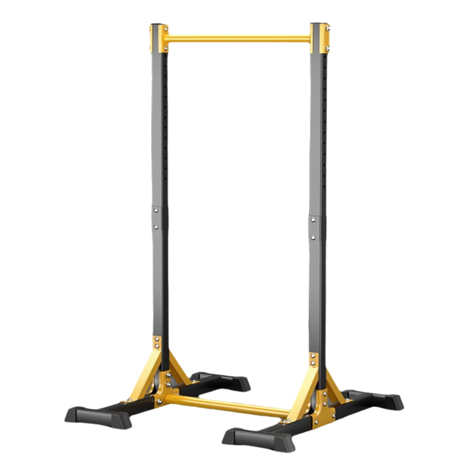 Pull Up Bar Station Power Tower Dip Bar Adjustable Workout Dip Station Multifunction Strength Training Workout Equipment Stable Triangular Structure for Home Gym Outdoor