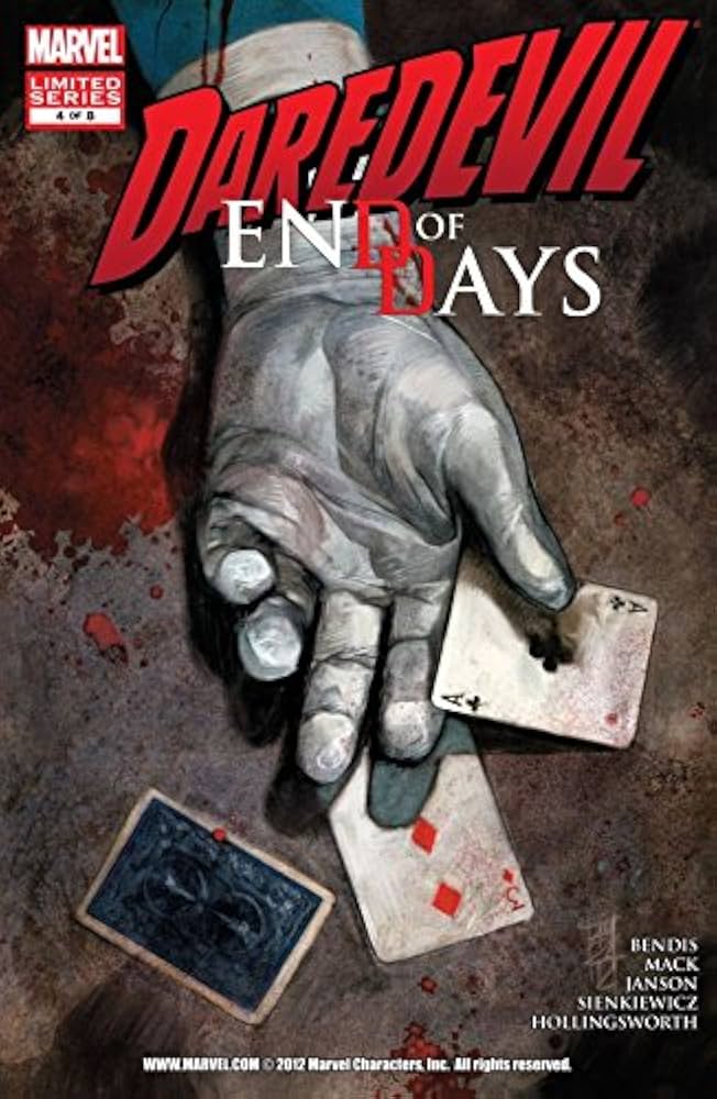 アメコミ・英語　DAREDEVIL: END OF DAYS Amazon.com: Daredevil: End of Days #4 (of 8) eBook : Bendis, Brian