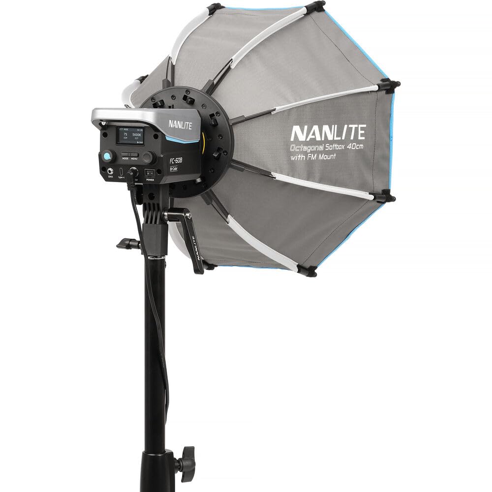 Amazon | NANLITE SB-FMM-O-40 40cm 八角形ソフトボックス FMマウント
