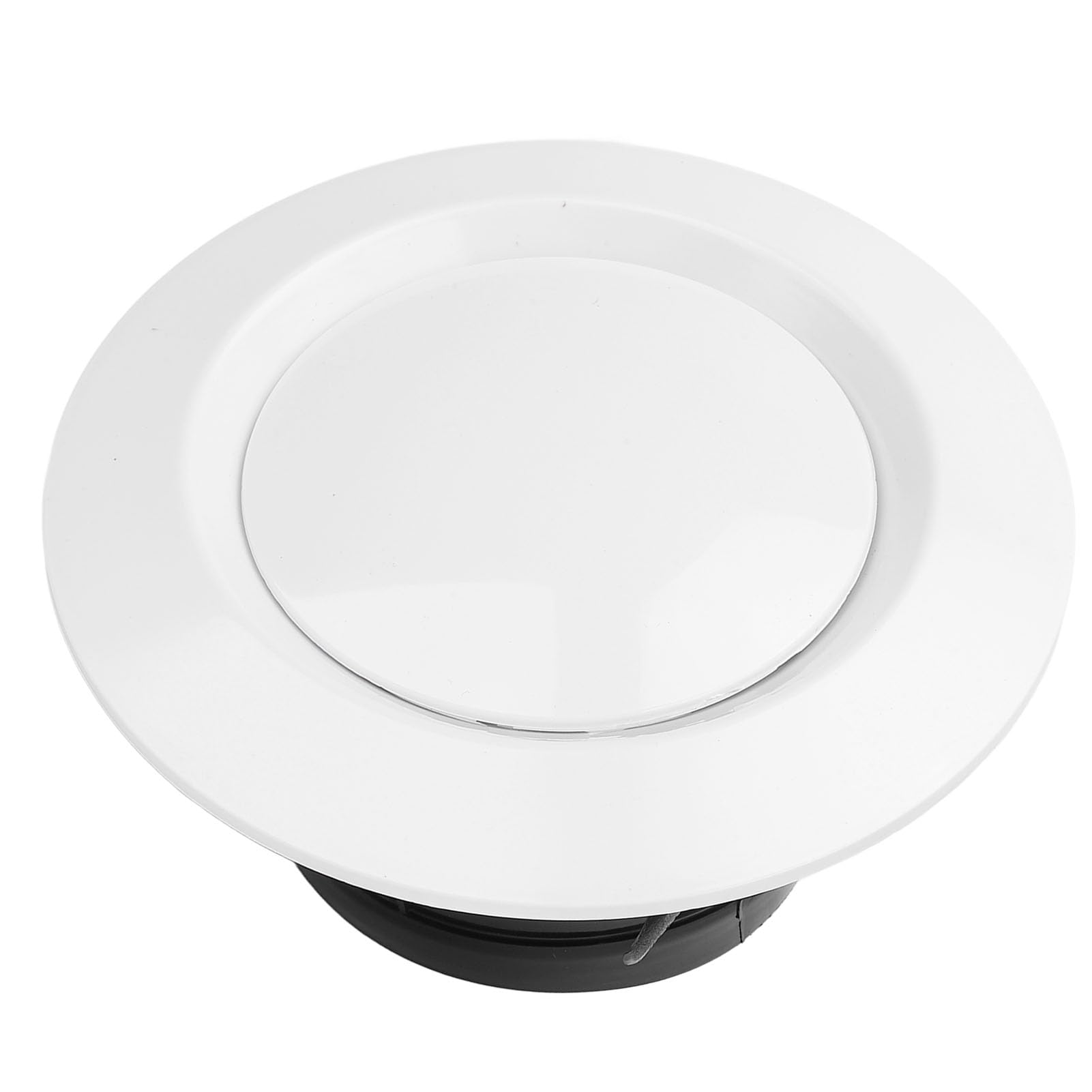 Hyuduo Round AC Vent Cover Adjustable 100mm ABS Plastic Airflow Control for Bathroom Living Room Bedroom - Image 4