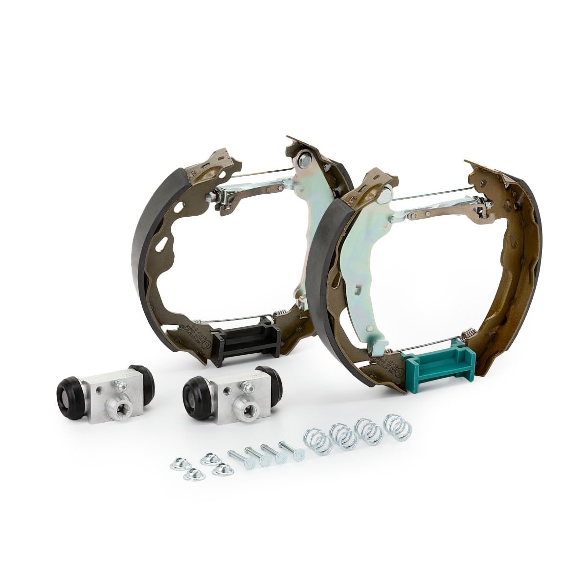 RIDEX 3859B0328 Kit de freins à tambour Arrière avec cylindre de roue avec levier frein à main Compatible avec TOYOTA Yaris 3/5 portes P1