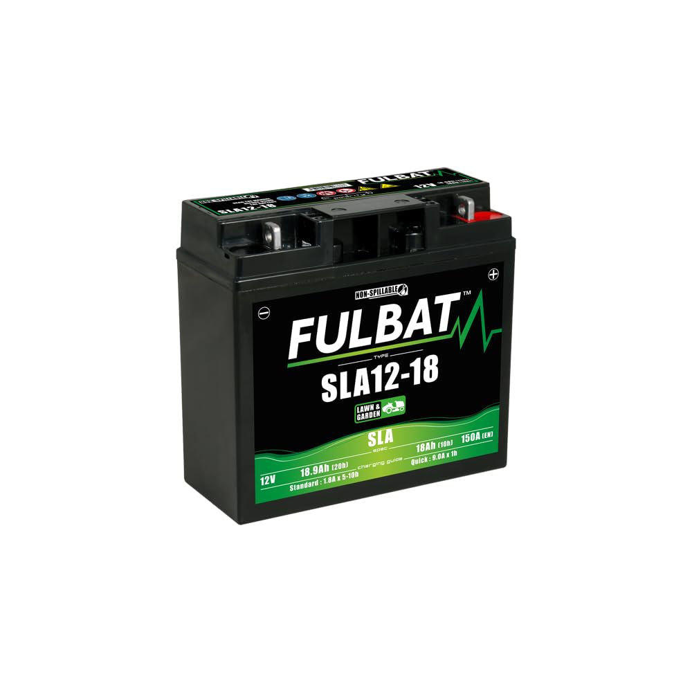 BATTERIE 12-18 FULBAT 12V18AH LG182 L77 H168 (SLA - SANS ENTRETIEN - MOTOCULTURE)